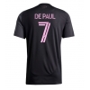 Camiseta Inter Miami Rodrigo De Paul #7 Segunda Equipación Replica 2025-26 mangas cortas